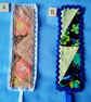 Patchwork fabric bookmarks. Up to 5 (not 1) available using options  - Image 2