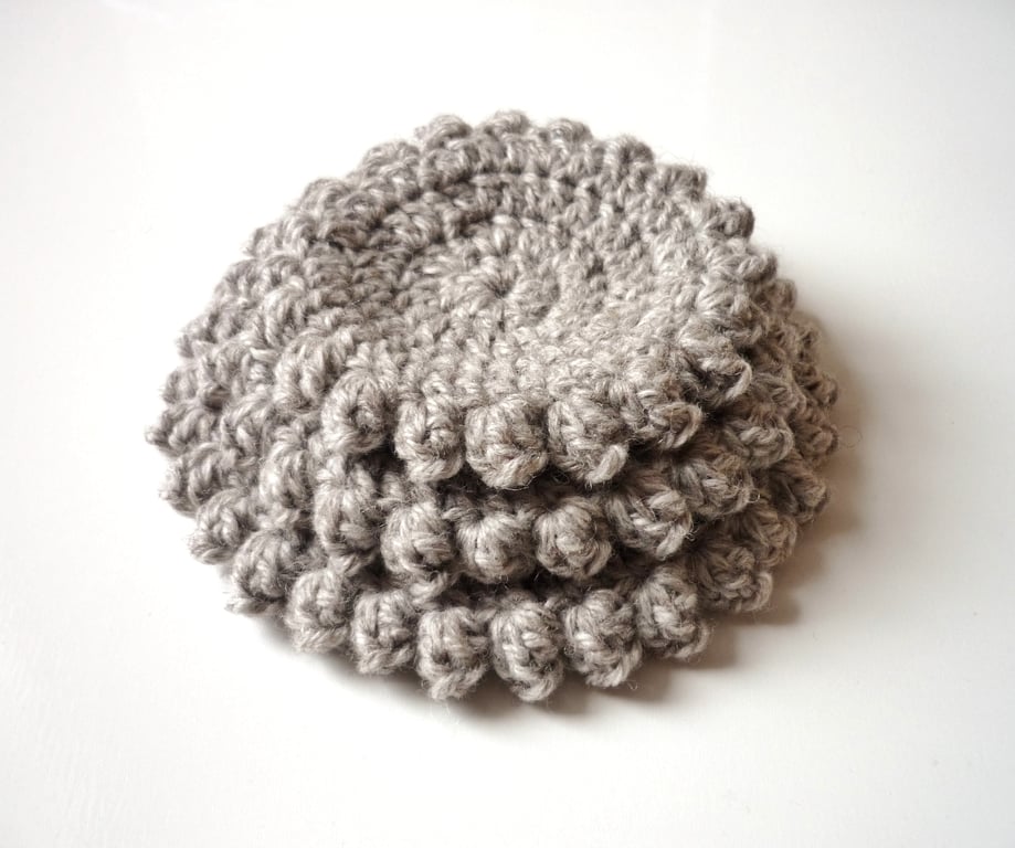 Crochet coasters set - Men's home decor - Gift for students 