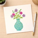  Vase of Flowers Card 
