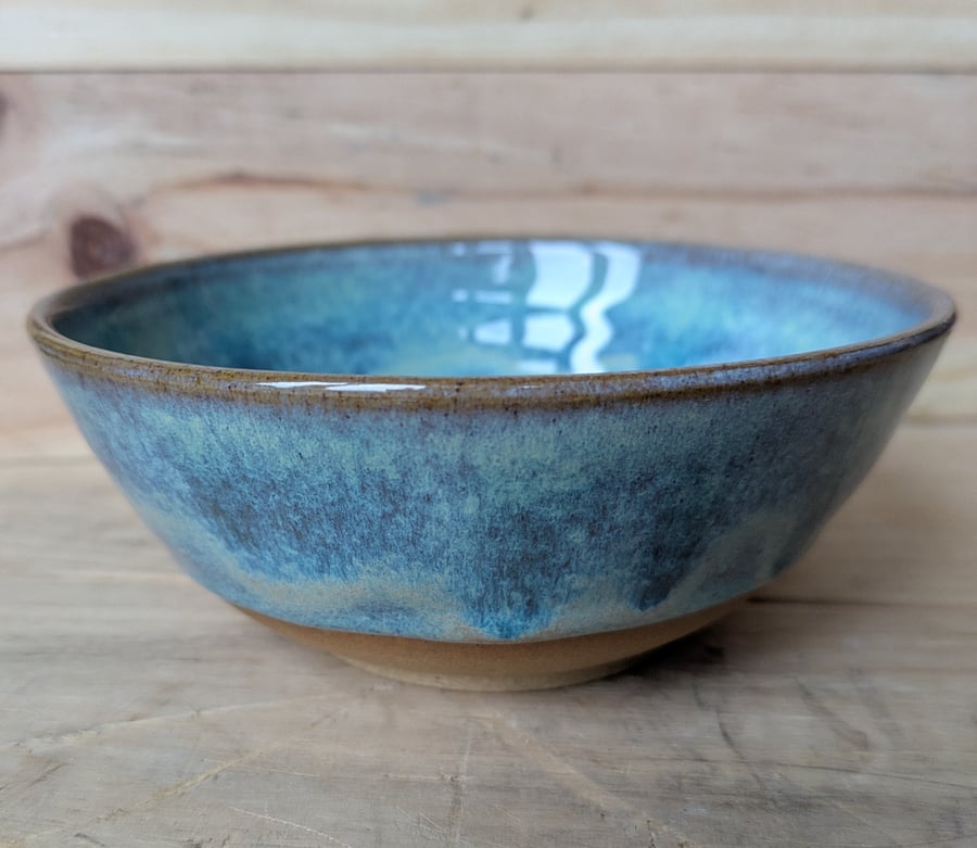 Turquoise toasted midi bowl