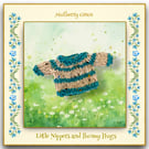 Little Nippers and Bunny Hugs Teal and Cream Striped Jumper