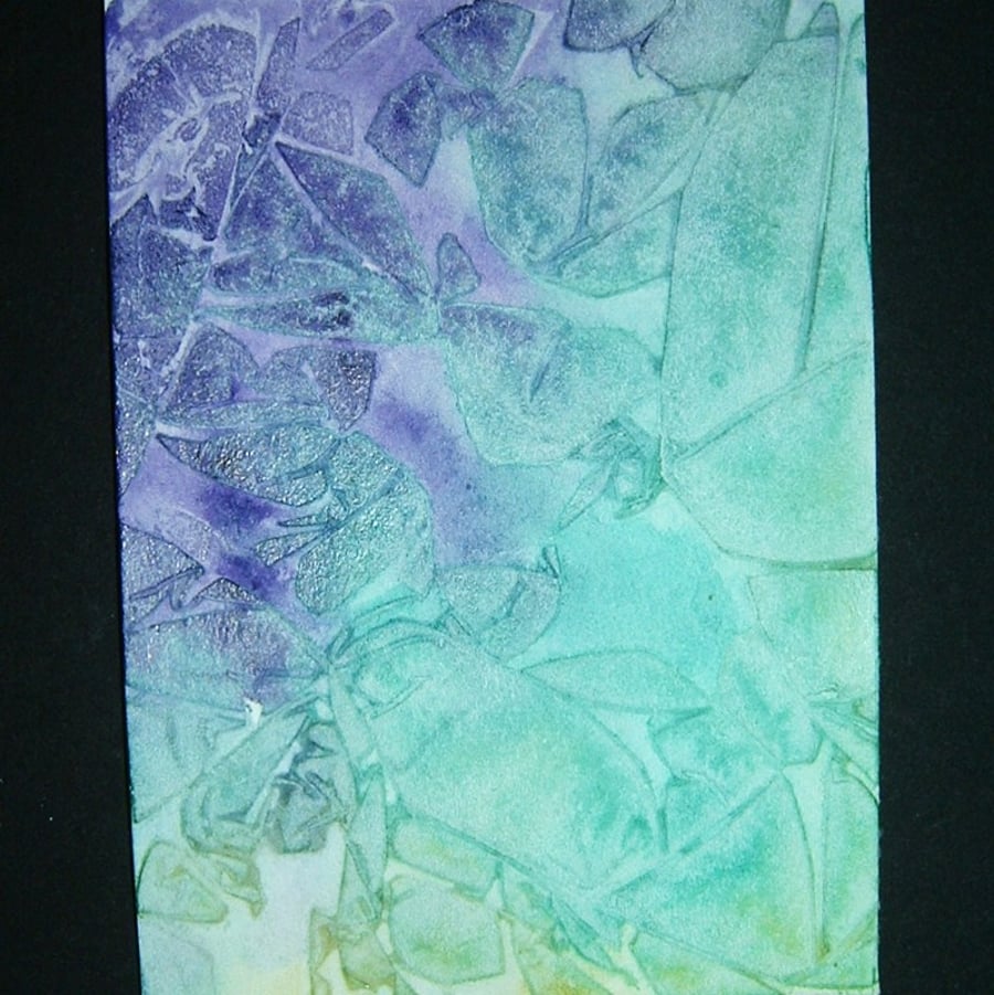 fantasy abstract art painting aceo ref 347