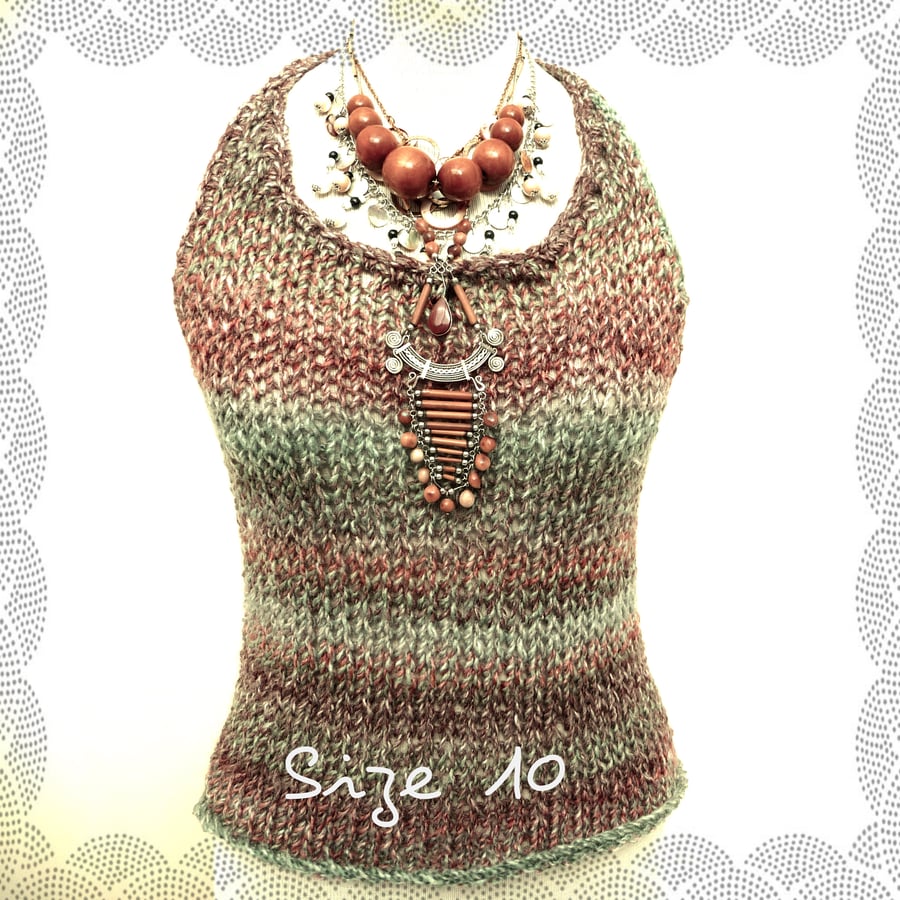 Strappy or Halter top Size 10 (Medium)