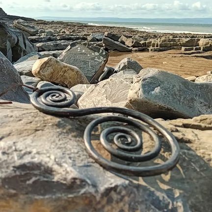 Hand Forged Scroll Wall Decor