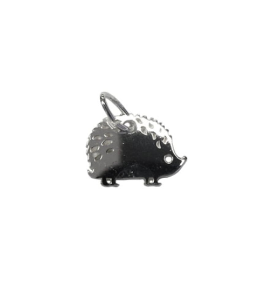 Sterling Silver Hedgehog Charm