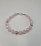 Light Pink Rose bracelet - Image 5