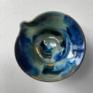 Kitchen spoon rest ceramic handmade stoneware