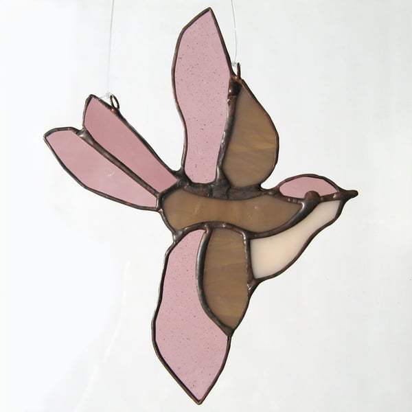 Little Bird Light Catcher - Pink & Brown