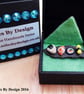 Miniature Sushi Brooch on Slate Plate - Image 3