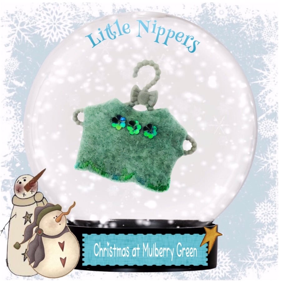 Little Nippers’ Turquoise Party Top