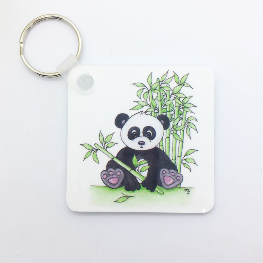 Panda Keyring 
