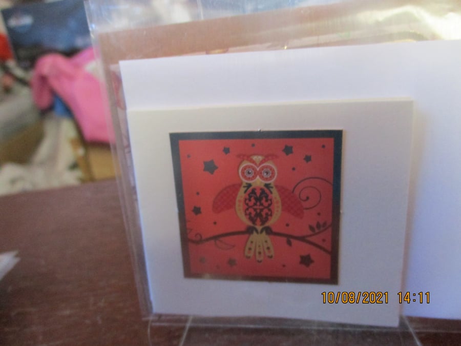 An Owl General Mini Card