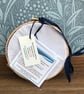  Contemporary Botanical Cyanotype Art- In an Embroidery Hoop - Image 7