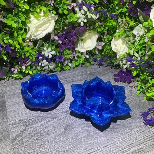 lotus candle holder set