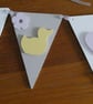 Hand Painted MDF New Baby Bunting - Image 10