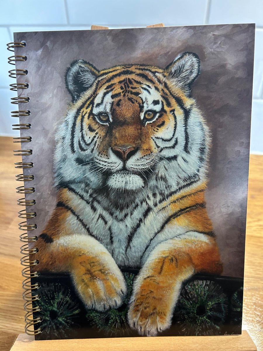 A5 Tiger Notebook