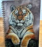 A5 Tiger Notebook