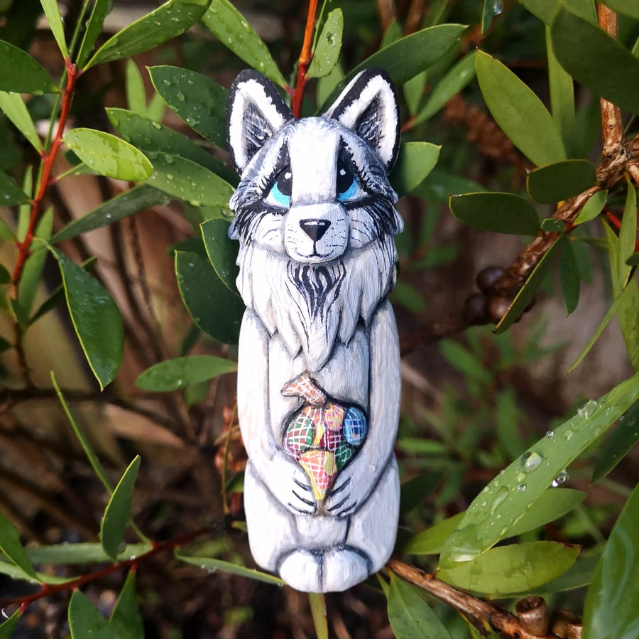 RESERVED FOR LORETTA Callista the Canadian Marble Fox