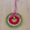 Hanging Christmas Wreath Decoration