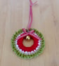 Hanging Christmas Wreath Decoration - Image 1