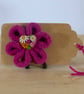 French Knitted Brooch - Image 1