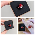 Ladybird Adjustable Ring
