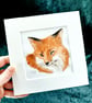 Fox - Original Watercolour Painting - Image 4