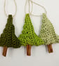 Crochet Christmas Trees with Cinnamon Trunks  - Image 3
