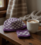 Edelweiss tea and mug cosy set knitting pattern - Image 2