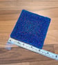 Coaster with anti-slip feet - blue, purple, and green mix (Pattern 1) - Image 3