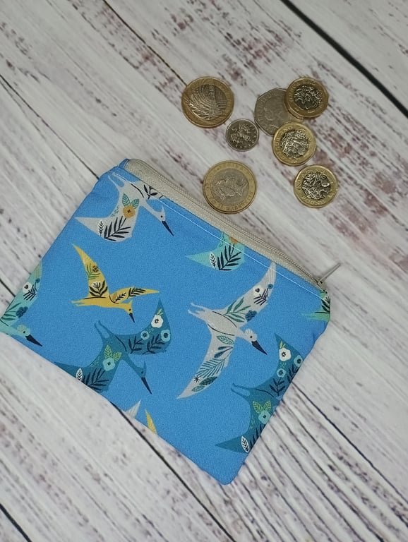 Dinosaur fabric coin purse