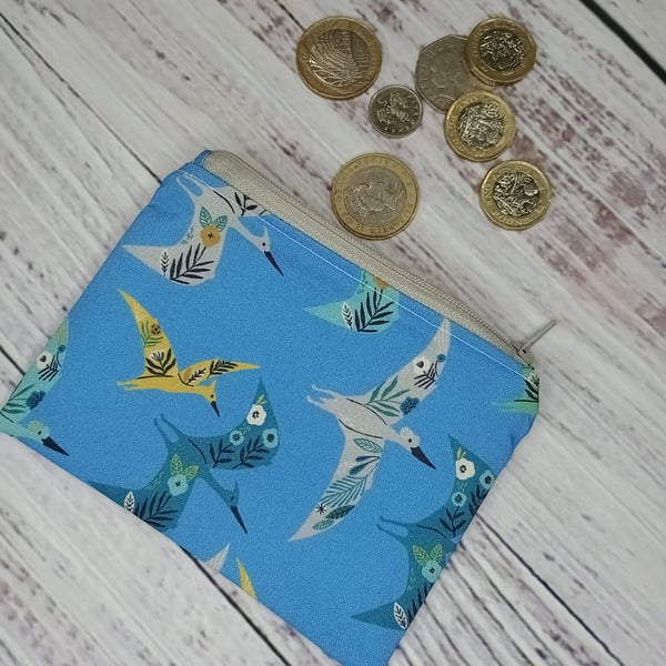 Dinosaur fabric coin purse