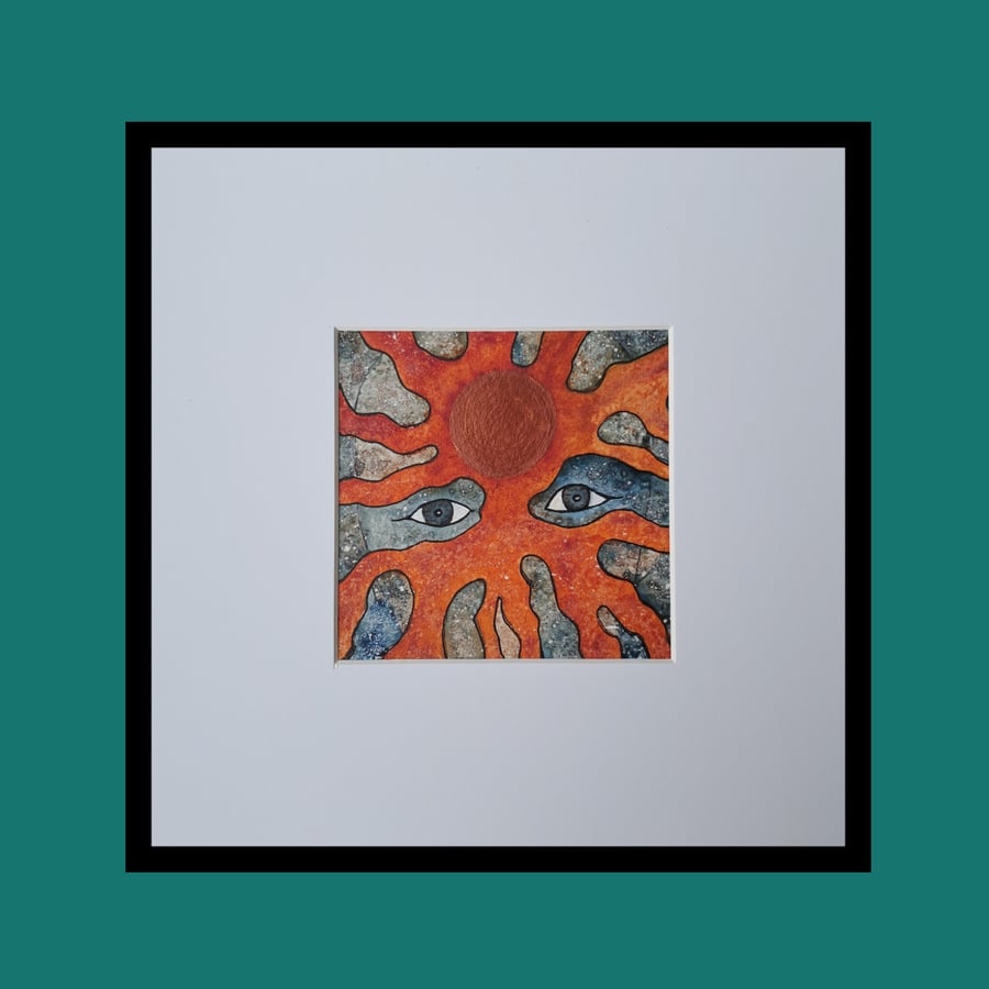 Creating Focus, an original painting - Perfectly Imperfect