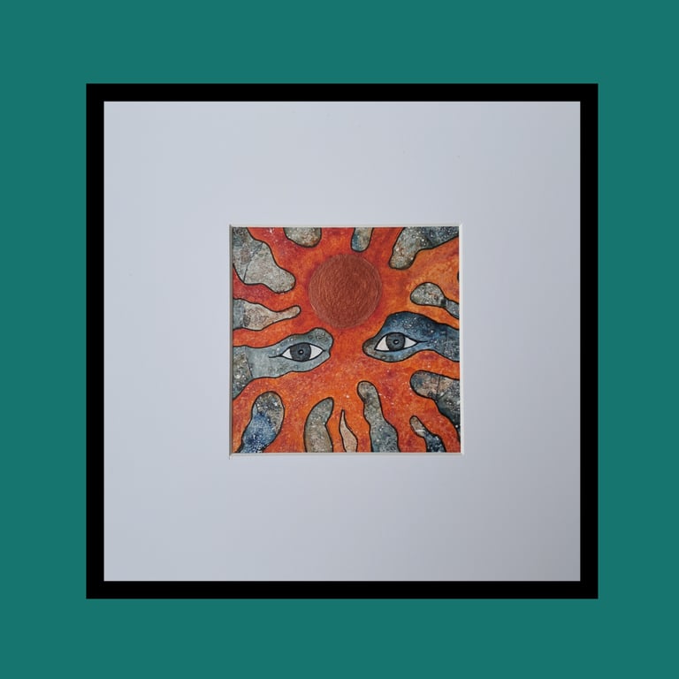 Creating Focus, an original painting - Perfectly Imperfect