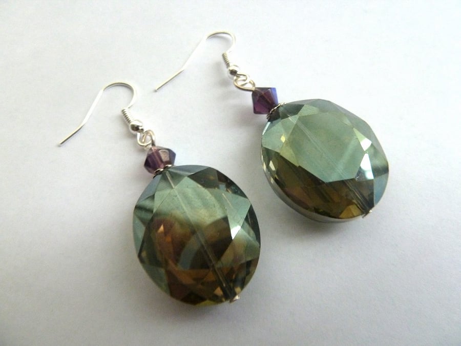 SALE crystal drop earrings
