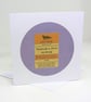 Handmade card with detachable butterflies wooden heart decoration keepsake  - Image 5