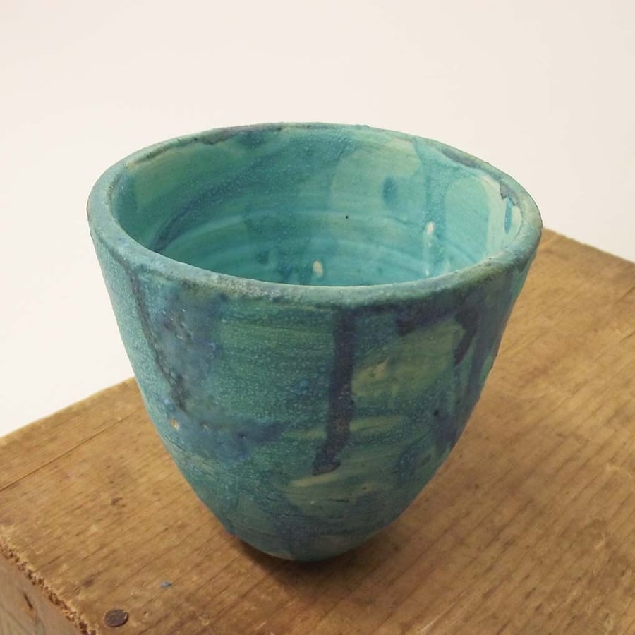 Sale Ceramic sea glazed pot
