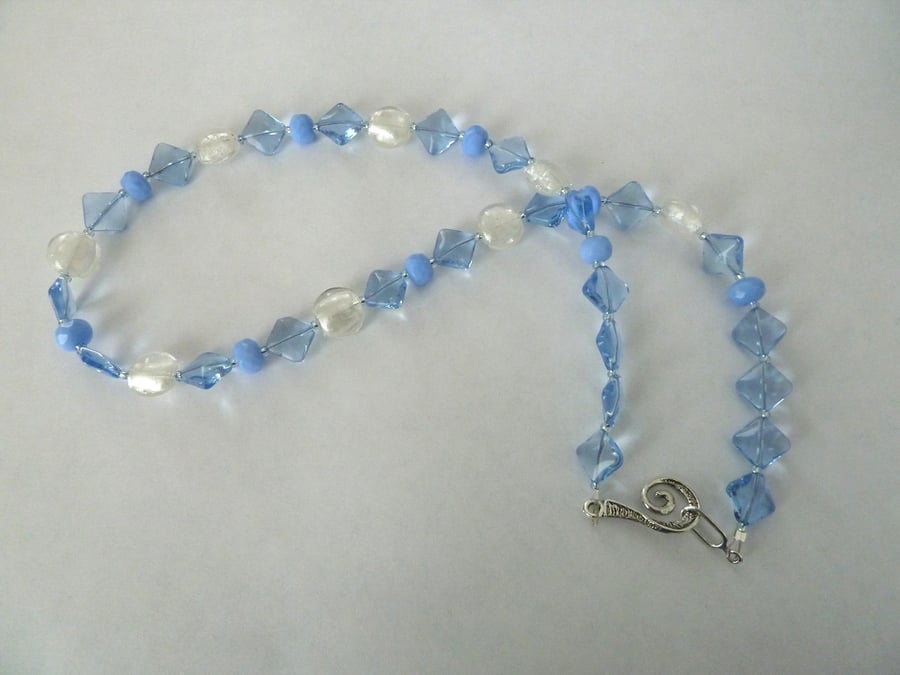blue ice necklace