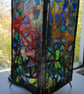 Stained Glass Winter Trees Lamp - Image 2