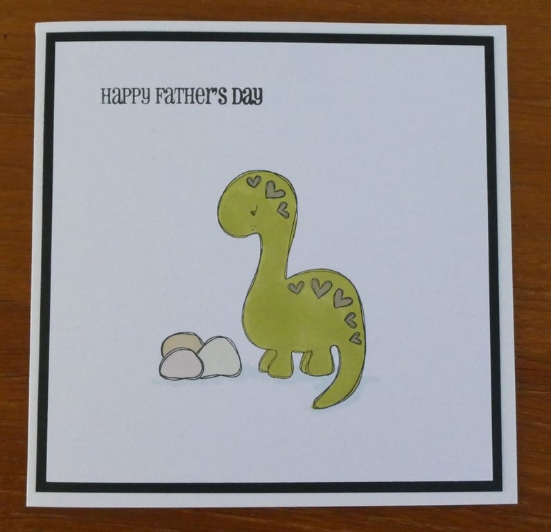 Dinosaur Father's Day Card