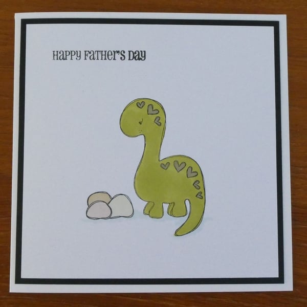 Dinosaur Father's Day Card