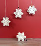 Snowflake Bauble - Aqua Beads - Image 2