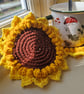 Sunflower coaster set of two, Sunflower decor, Sunflower gift, Birthday gift - Image 6