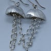 Handmade jellyfish earrings