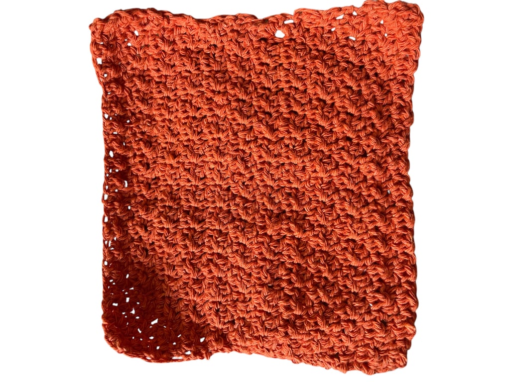 Orange  (Wash cloth)
