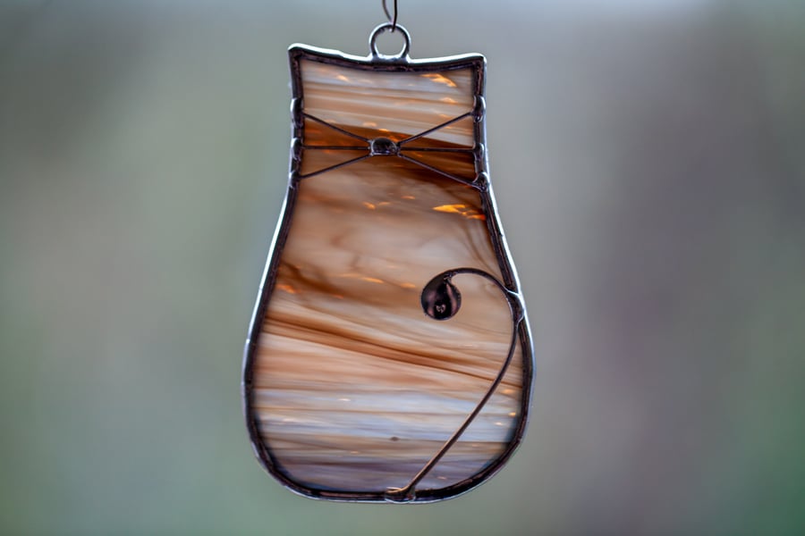 Stained Glass Cat SunCATcher