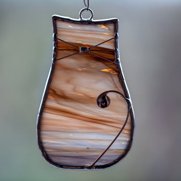 Stained Glass Cat SunCATcher