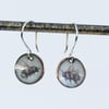 Bee enamelled earrings