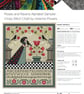 313 - Raven & Roses Cross Stitch Pattern Gothic Victorian Alphabet Sampler (PDF) - Image 4