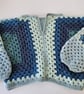 Kids crochet cropped hexi sweater